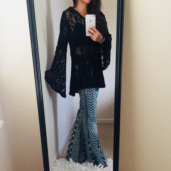 Free People Tops - Free People Bell Sleeve Top